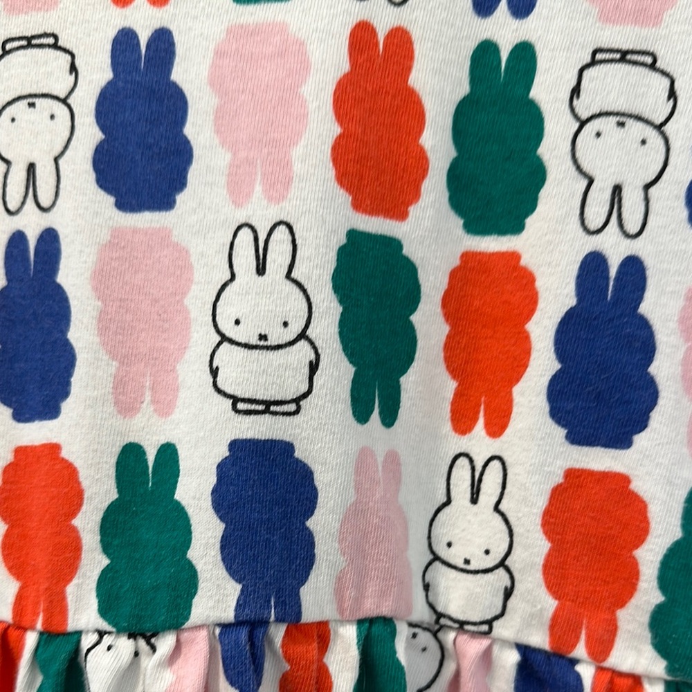 Hanna Anderson Miffy Red and Blue Casual Sundress EUC - Picture 3 of 4
